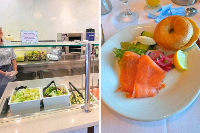 Good food on cruise ship