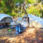 camping with two tents